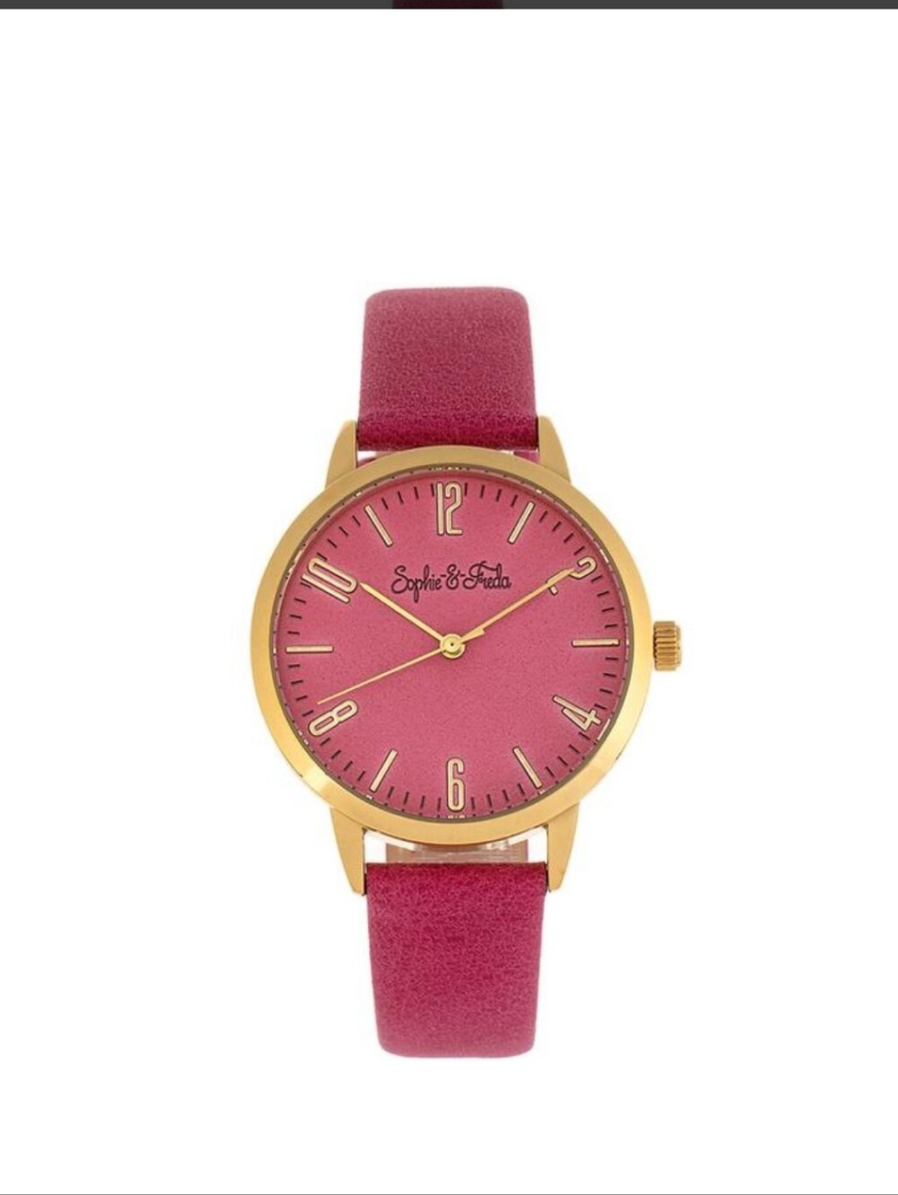 Sophie and Freda Women’s Vancouver Leather-Band Watch